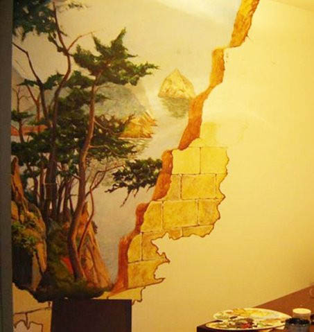 东莞墙绘彩绘、东莞墙体装饰画